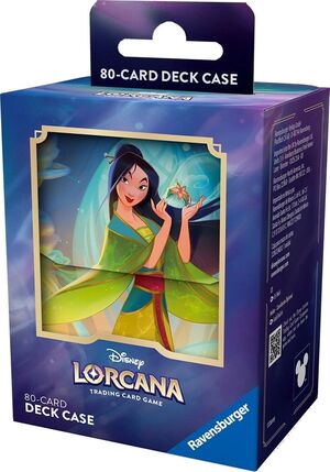 ACC DECK BOX: DISNEY LORCANA: FABLED (MULAN)