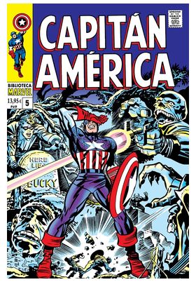 COM BIBLIOTECA MARVEL 96. CAPITAN AMERICA 5. 1968