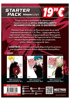 COM ACCA DEPARTAMENTO DE INSPECCION DE LOS 13 DISTRITOS 01 02 03 STARTER PACK