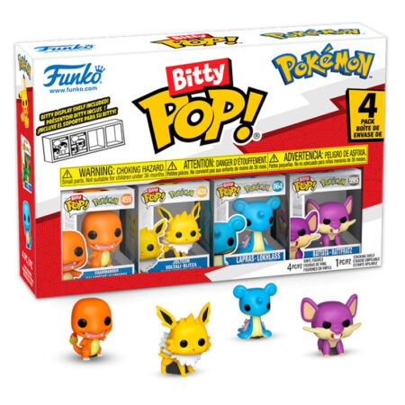 MER FUNKO POP! BITTY POP! POKEMON 4-PACK SERIE 2