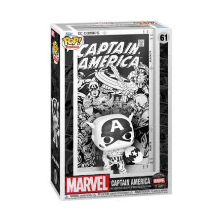 MER FUNKO POP! MARVEL: CAPITAN AMERICA (BLACK AND WHITE) 61