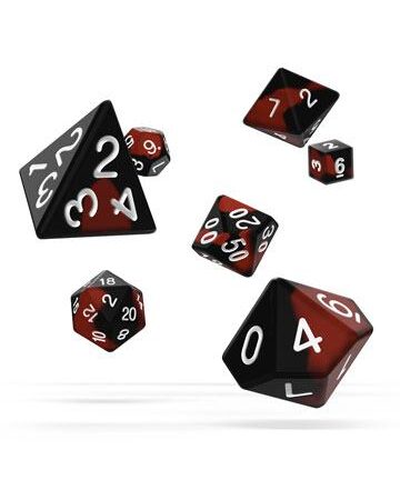 ACC OAKIE DOAKIE DICE JUEGO DE ROL QUE BRILLA EN LA OSCURIDAD - LAVA SET 7