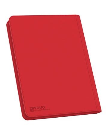 ACC ULTIMATE GUARD ZIPFOLIO 360 - 18 - POCKET - XENOSKIN ROJO