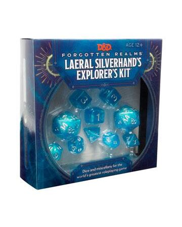 ACC SET DE DADOS: DYD FORGOTTEN REALMS LATERAL SILVERHANDS EXPLORERS KIT