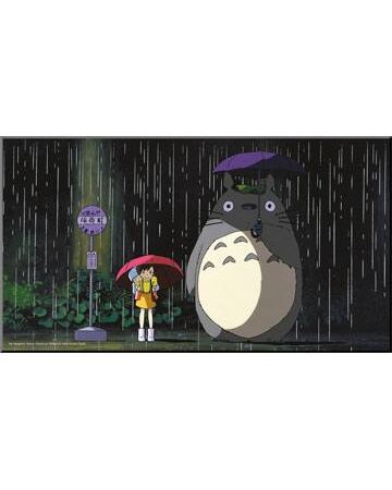 MER POSTER: MADERA MI VECINO TOTORO - BUS STOP