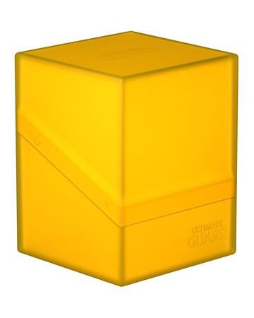 ACC DECK BOX ULTIMATE GUARD BOULDER DECK CASE 100+ TAMAÑO ESTANDAR - AMBAR