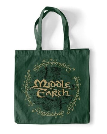 MER BOLSO TELA SEÑOR DE LOS ANILLOS MIDDLE EARTH