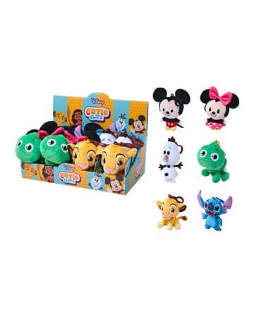MER LLAVERO PELUCHE DISNEY CUTIE 10 CM SURTIDO