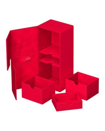 ACC TWIN FLIP TRAY 266+ XENOSKIN ROJO - ULTIMATE GUARD