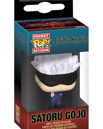 MER MINI FUNKO POKET LLAVERO JUJUTSU KAISEN SATURO GOJO