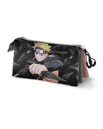 MER ESTUCHE TRIPLE NARUTO SHIPPUDEN ARMAS