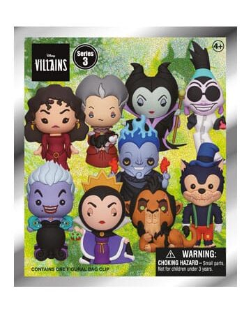 MER LLAVERO COLGANTE: DISNEY VILLAINS - SOBRE MYSTERY