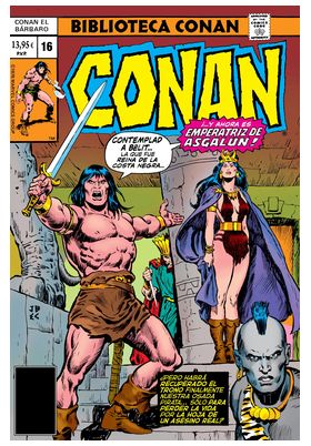 COM BIBLIOTECA CONAN. CONAN EL BARBARO 16 1978-79
