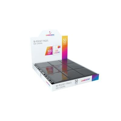 ACC GAMEGENIC PAGINAS NEGRAS 9 BOLSILLOS ANILLAS
