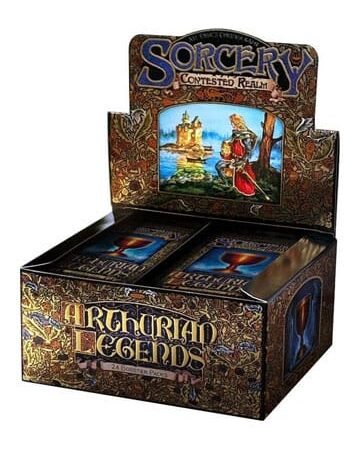 JCC SORCERY TCG CONTESTED REALM ARTHURIAN LEGENDS: CAJA DE SOBRE - INGLES