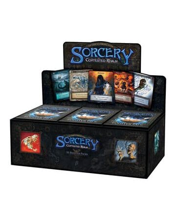 JCC SORCERY TCG CONTESTED REALM BETA EDITION: CAJA DE SOBRE - INGLES