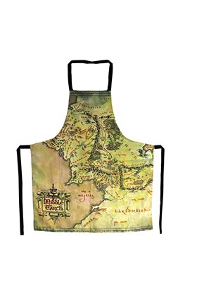 MER DELANTAL: SEÑOR DE LOS ANILLOS MAPA