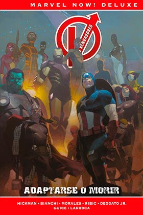 COM MARVEL NOW! DELUXE: LOS VENGADORES DE JONATHAN HICKMAN 05. ADAPTARSE O MORIR