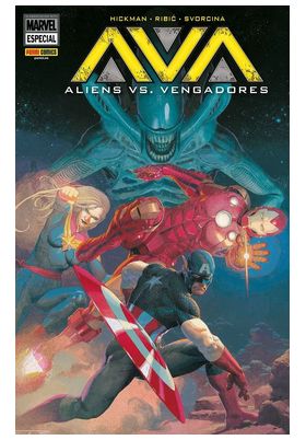 COM ALIENS VS VENGADORES. MARVEL ONE-SHOT 06