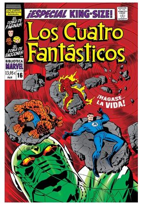 COM BIBLIOTECA MARVEL 99. LOS 4 FANTASTICOS 16