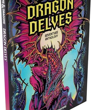 ROL DUNGEONS & DRAGONS: DELVES ALTERNATIVE COVER - INGLES