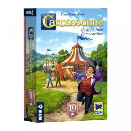 JGM CARCASSONNE EXPANSION 10 - CIRCOS Y ARTISTAS