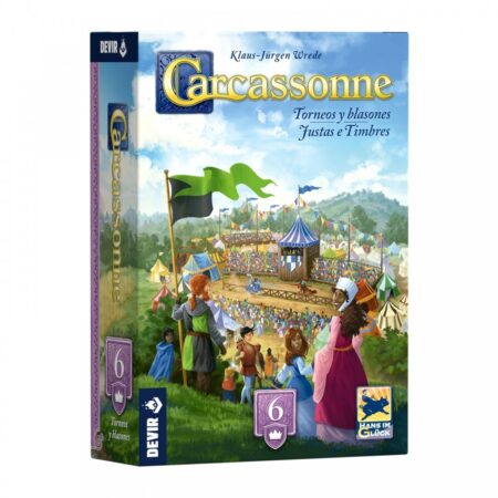 JGM CARCASSONNE EXPANSION 06 - TORNEOS Y BLASONES