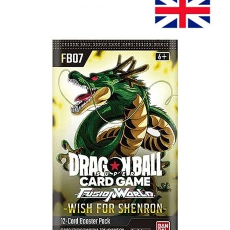 JCC DRAGON BALL CARD GAME FB07: FUSION WORLD WISH FOR SHENRON BOOSTER PACK - INGLES