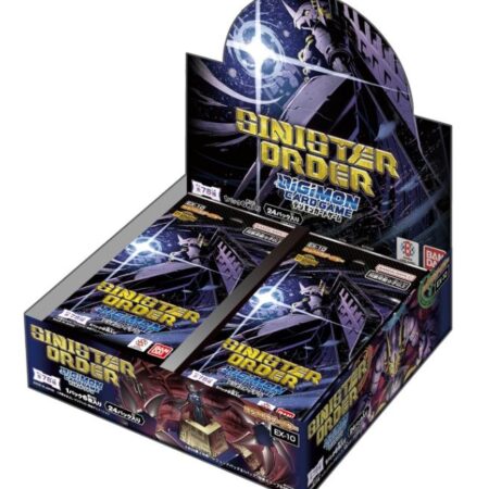 JCC DIGIMON CARD GAME: EX09 SINISTER ORDER BOOSTER BOX - INGLES