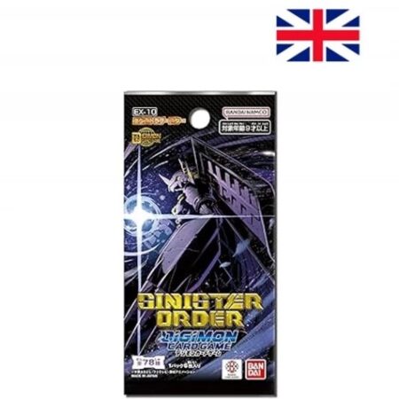 JCC DIGIMON CARD GAME: EX09 SINISTER ORDER BOOSTER PACK - INGLES