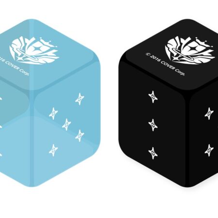 ACC SET DADOS: OFFICIAL CARD GAME OFFICIAL DICE LIGHT BLUE & BLACK SET OF 2