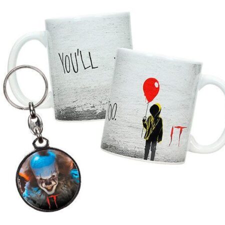 MER TAZA: IT YOULL FLOAT TOO TAZA + REGALO LLAVERO METALICO