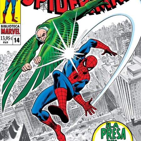 COM BIBLIOTECA MARVEL 102. EL ASOMBROSO SPIDERMAN 14.