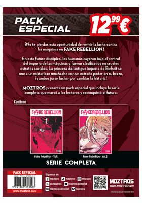 COM FAKE REBELLION PACK ESPECIAL DE 2 TOMOS