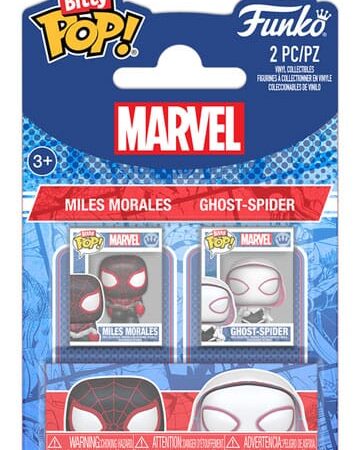 MER FUNKO POP!: MARVEL SPIDERMAN 2 FIGURAS BITTY POP MILES M Y GWEN