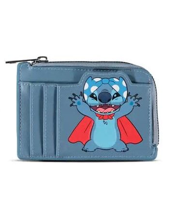 MER CARTERA: LILO Y STITCH TARJETERO STITCH SUPER HERO