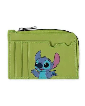 MER CARTERA: LILO Y STITCH TARJETERO GREEN