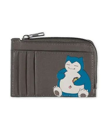 MER CARTERA: POKEMON TARJETERO SNORLAX GRAY