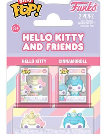 MER FUNKO POP!: HELLO KITTY PACK 2 BITTY POP HK Y CINNAMONROLL 2.5CM