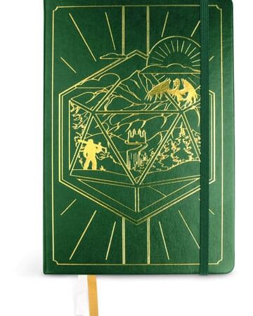 ACC CUADERNO: DUNGEON & DRAGONS RPC JOURNAL 5E GREEN