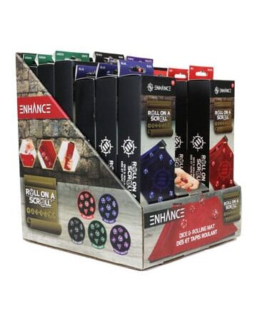 ACC TABLETOP: ROLL ON AND SCROLL BOLSA CON DADOS