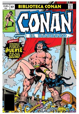 COM BIBLIOTECA CONAN. CONAN EL BARBARO 17 1979