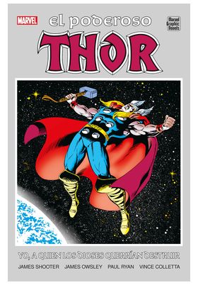 COM MARVEL GRAPHIC NOVELS. EL PODEROSO THOR. YO, A QUIEN LOS DIOSES QUERRIAN DESTRUIR