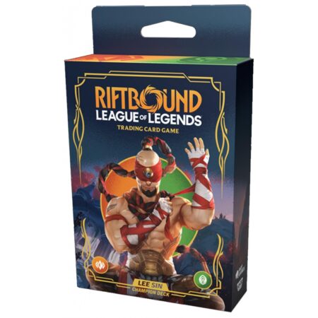 JCC RIFTBOUND: LEAGUE OF LEGENDS TCG ORIGINS: CHAMPION DECK LEE SIN - INGLES