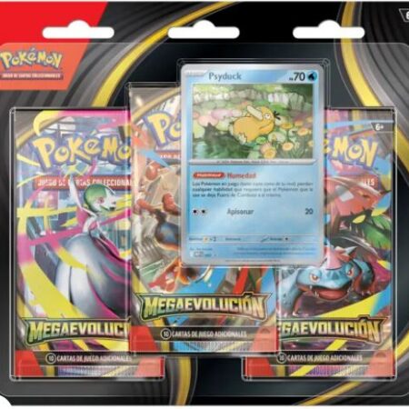 JCC POKEMON SV11 MEGA EVOLUCIONES: BLISTER 3 SOBRES
