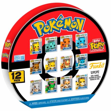 MER FUNKO POP! BITTY POP! POKEMON: MULTIPACK 12 POKEMON