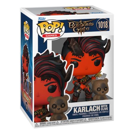 MER FUNKO POP! BALDURS GATE: (KARLACH WITH CLIVE) 1018
