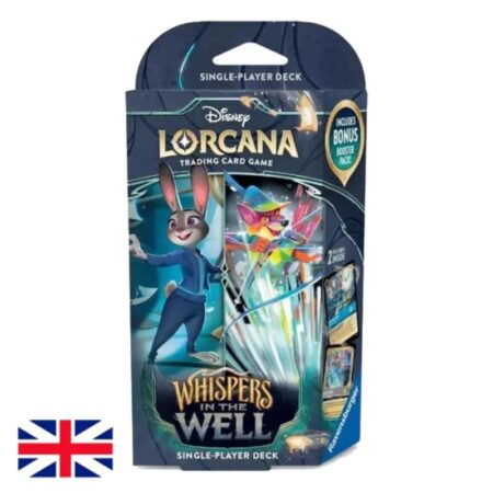 JCC DISNEY LORCANA WHISPERS IN THE WELL: STARTER DECK ROBIN HOOD - INGLES
