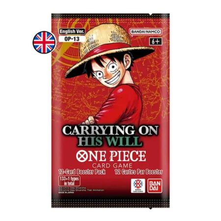 JCC ONE PIECE OP13 CARRYING ON HIS WILL: BOOSTER PACK- INGLES