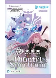 JCC HOLOLIVE OFFICIAL TCG HBP02 QUINTET SPECTRUM: BOOSTER PACK - INGLES
